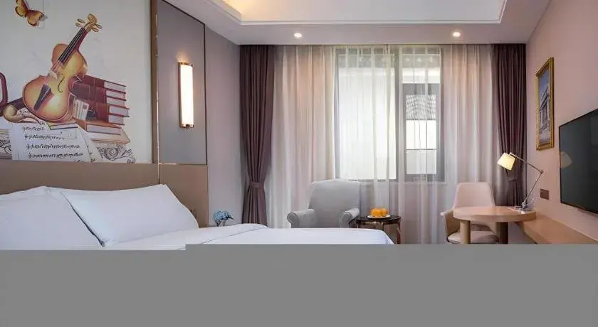 Bed in Vienna Hotel Yunnan Dali Ancient City Scenic Spot Bed in Vienna Hotel Yunnan Dali Ancient City Scenic Spot