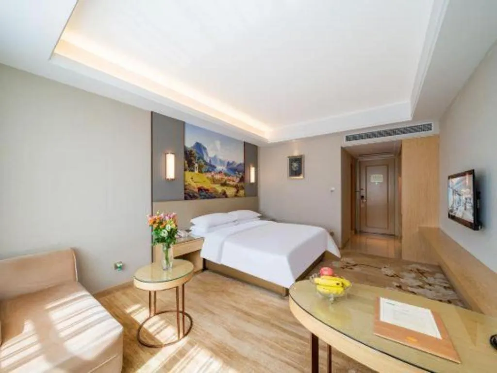 Bed in Vienna Hotel Guangdong Shaoguan Shaonan Avenue