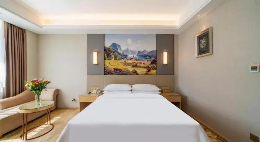 Bed in Vienna Hotel Guangdong Shaoguan Shaonan Avenue Bed in Vienna Hotel Guangdong Shaoguan Shaonan Avenue
