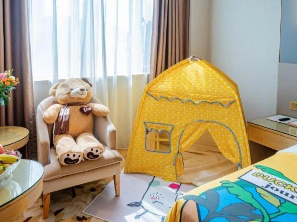 Bed in Vienna Hotel Guangdong Shaoguan Shaonan Avenue