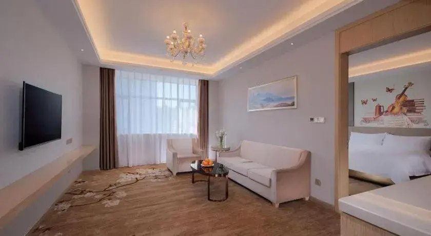 Bed in Vienna Hotel Guangdong Shaoguan Shaonan Avenue Bed in Vienna Hotel Guangdong Shaoguan Shaonan Avenue