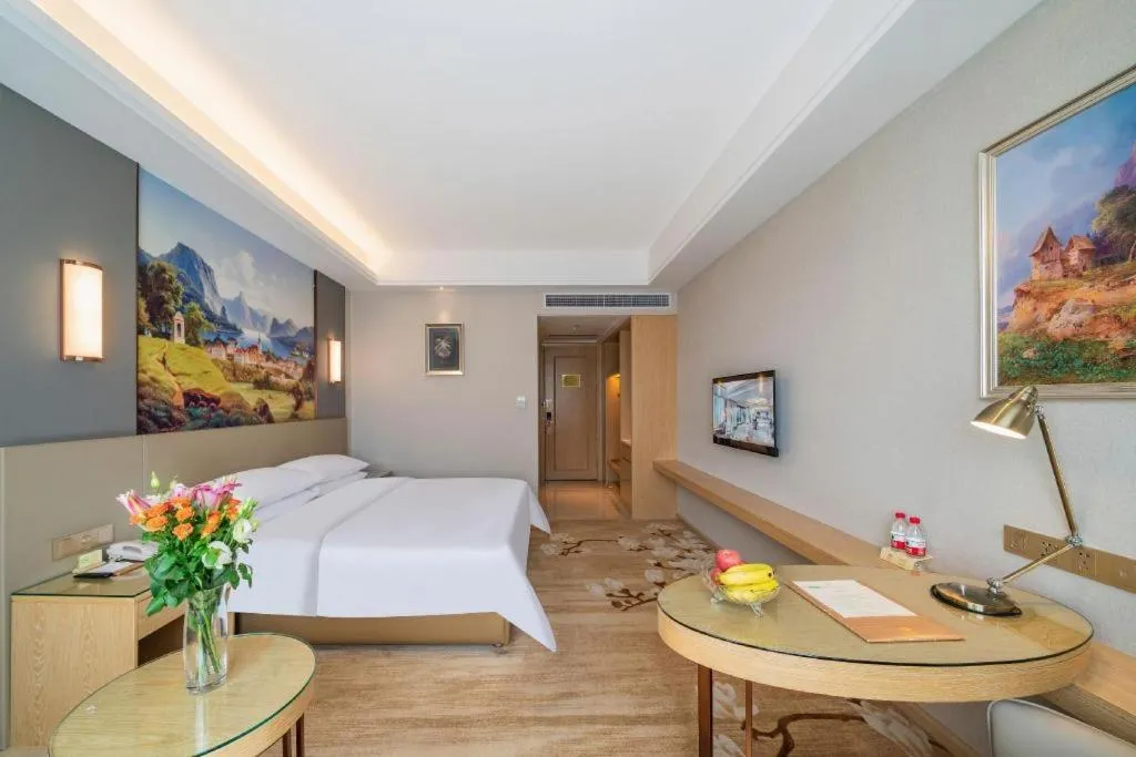 Bed in Vienna Hotel Guangdong Shaoguan Shaonan Avenue