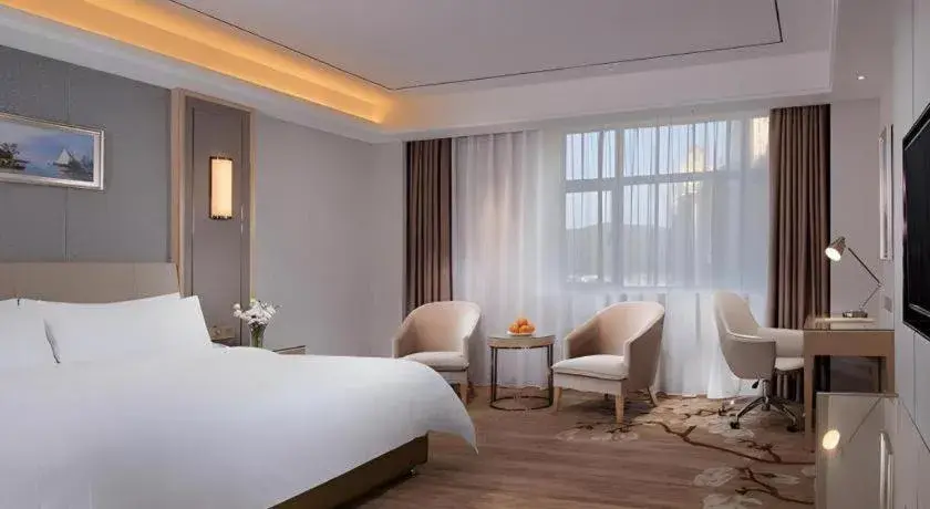 Bed in Vienna Hotel Guangdong Shaoguan Shaonan Avenue Bed in Vienna Hotel Guangdong Shaoguan Shaonan Avenue