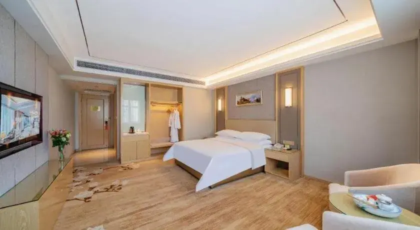 Bed in Vienna Hotel Guangdong Shaoguan Shaonan Avenue Bed in Vienna Hotel Guangdong Shaoguan Shaonan Avenue
