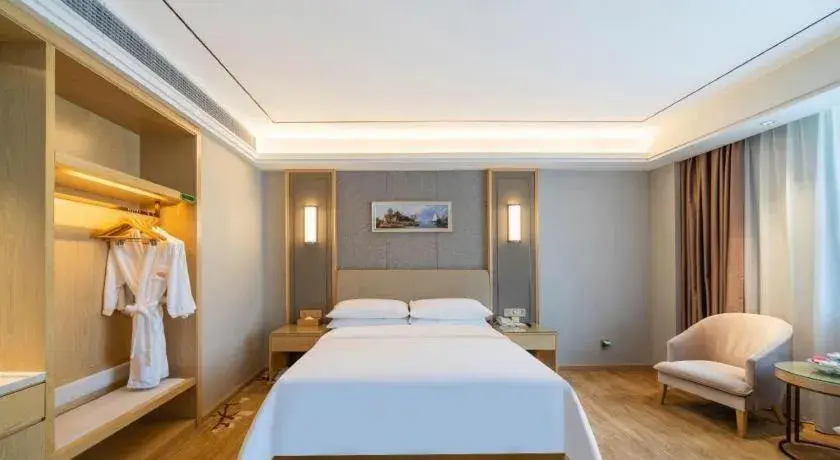 Bed in Vienna Hotel Guangdong Shaoguan Shaonan Avenue Bed in Vienna Hotel Guangdong Shaoguan Shaonan Avenue