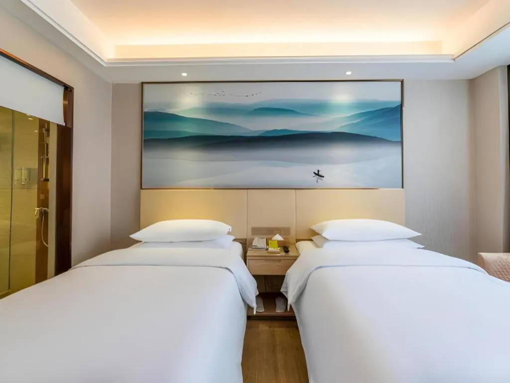 Bed in Vienna Hotel Hunan Huaihua Xupu Wanda Plaza