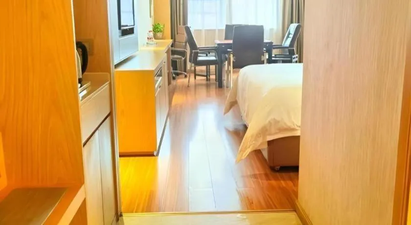 Bed in Vienna Hotel Hunan Huaihua Xupu Wanda Plaza