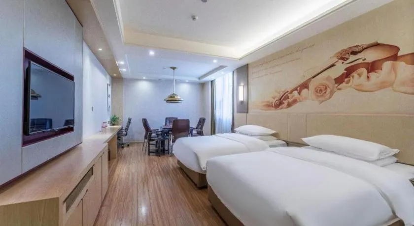 Bed in Vienna Hotel Hunan Huaihua Xupu Wanda Plaza
