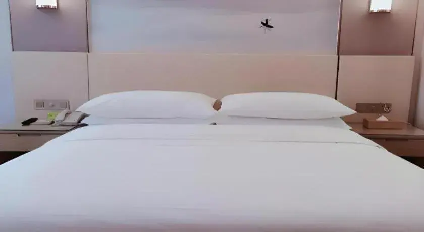 Bed in Vienna Hotel Hunan Huaihua Xupu Wanda Plaza Bed in Vienna Hotel Hunan Huaihua Xupu Wanda Plaza