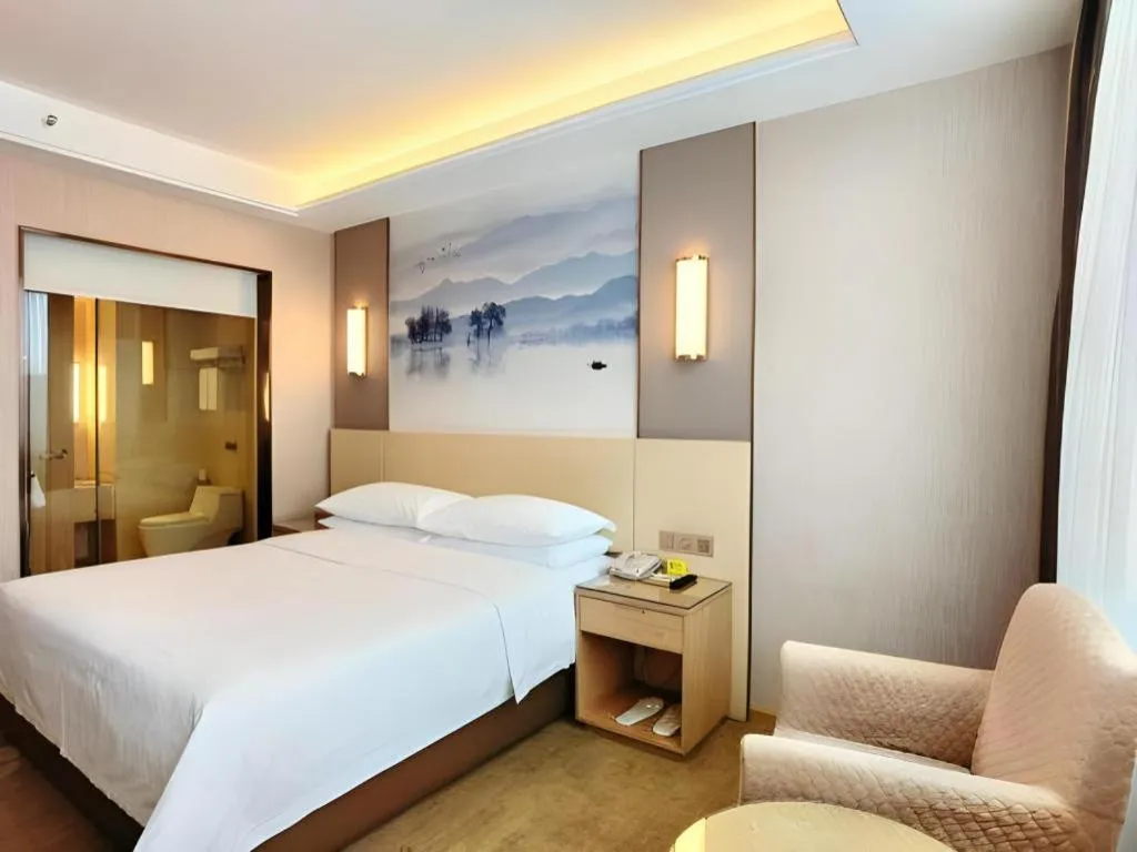 Bed in Vienna Hotel Hunan Huaihua Xupu Wanda Plaza