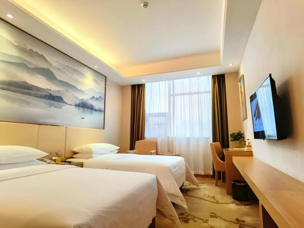 Bed in Vienna Hotel Hunan Huaihua Xupu Wanda Plaza