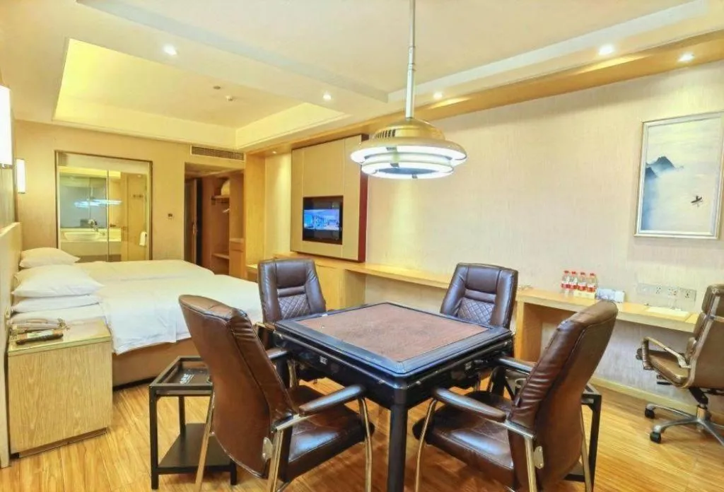 Bed in Vienna Hotel Hunan Huaihua Xupu Wanda Plaza