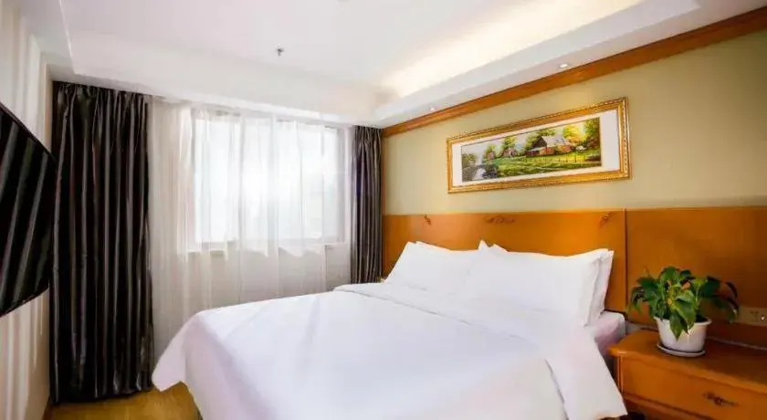 Bed in Vienna Hotel Inner Mongolia Tongliao Development Zone Bed in Vienna Hotel Inner Mongolia Tongliao Development Zone