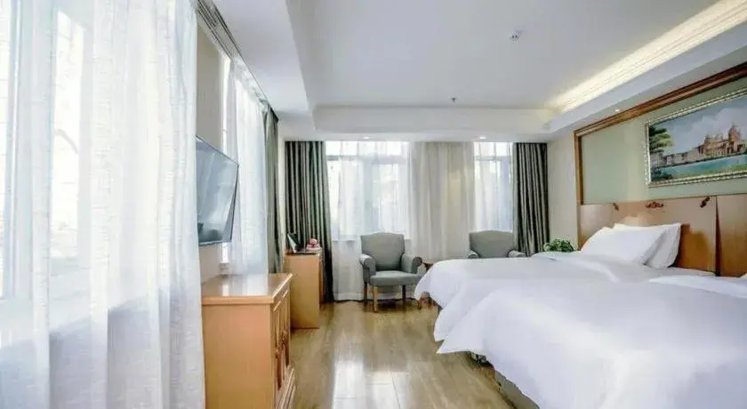 Bed in Vienna Hotel Inner Mongolia Tongliao Development Zone Bed in Vienna Hotel Inner Mongolia Tongliao Development Zone