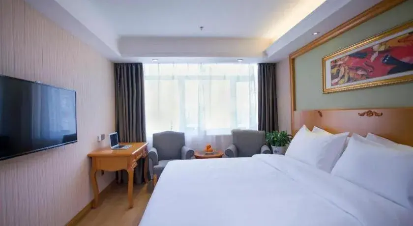 Bed in Vienna Hotel Inner Mongolia Tongliao Development Zone Bed in Vienna Hotel Inner Mongolia Tongliao Development Zone