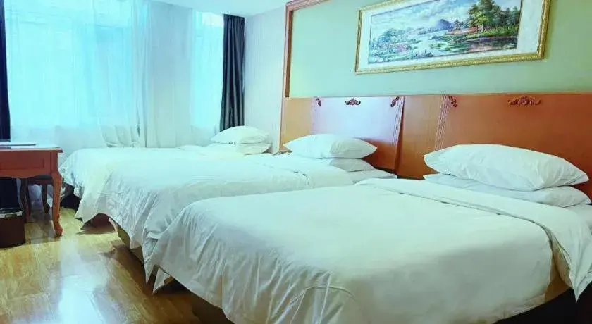 Bed in Vienna Hotel Inner Mongolia Tongliao Development Zone Bed in Vienna Hotel Inner Mongolia Tongliao Development Zone