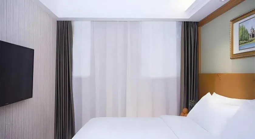 Bed in Vienna Hotel Inner Mongolia Tongliao Development Zone Bed in Vienna Hotel Inner Mongolia Tongliao Development Zone