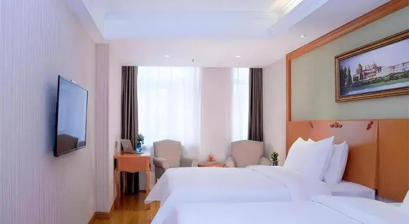 Bed in Vienna Hotel Inner Mongolia Tongliao Development Zone Bed in Vienna Hotel Inner Mongolia Tongliao Development Zone