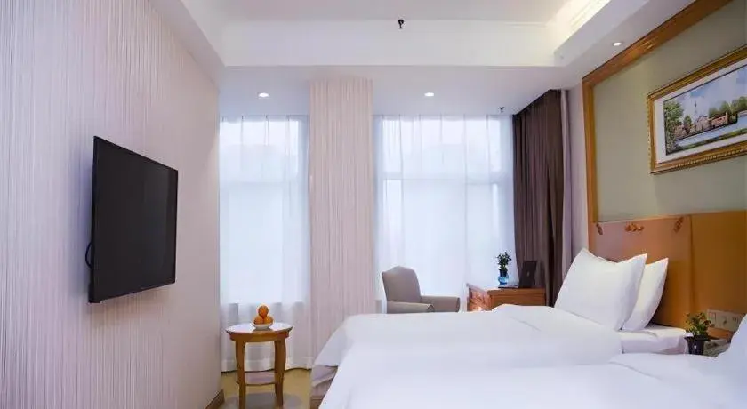 Bed in Vienna Hotel Inner Mongolia Tongliao Development Zone Bed in Vienna Hotel Inner Mongolia Tongliao Development Zone