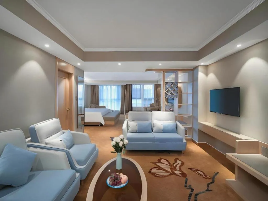 Bed in Vienna Hotel Shandong Liaocheng High-Tech Zong Yueji Park