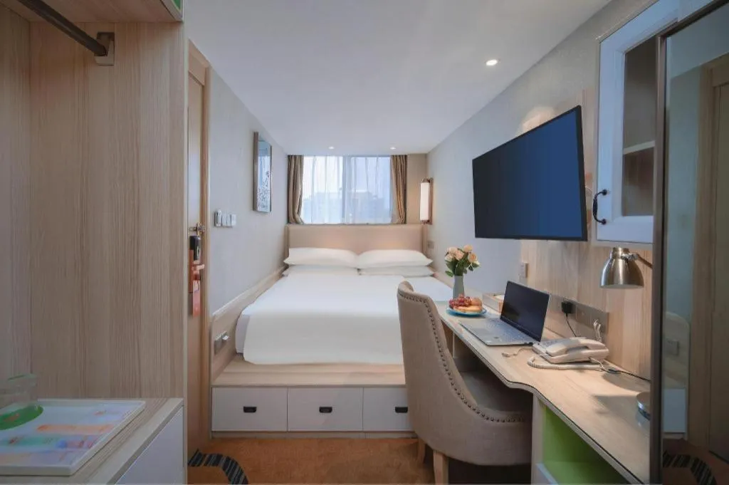 Bed in Vienna Hotel Shandong Liaocheng High-Tech Zong Yueji Park