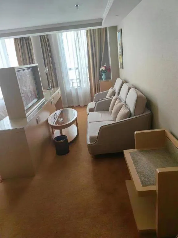 Bed in Vienna Hotel Shandong Liaocheng High-Tech Zong Yueji Park