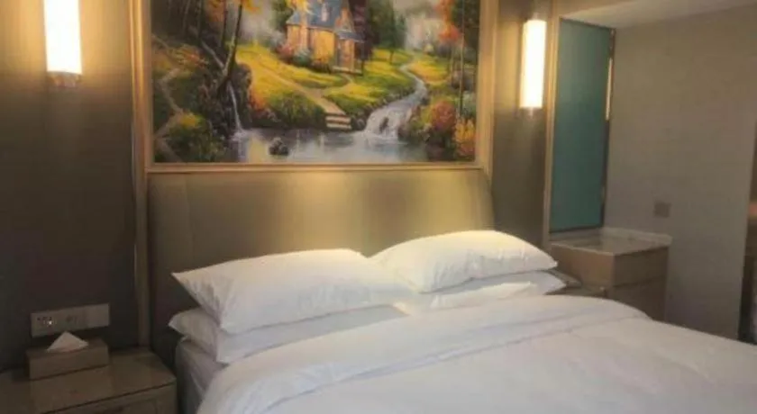 Bed in Vienna Hotel Shandong Liaocheng High-Tech Zong Yueji Park