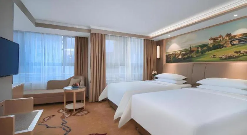 Bed in Vienna Hotel Shandong Liaocheng High-Tech Zong Yueji Park