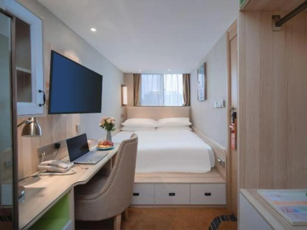 Bed in Vienna Hotel Shandong Liaocheng High-Tech Zong Yueji Park