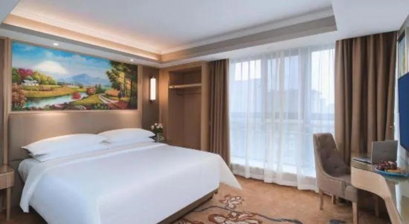Bed in Vienna Hotel Shandong Liaocheng High-Tech Zong Yueji Park