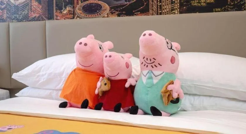 Bed in Vienna Hotel Shaanxi Hanzhong Central Square High-Speed Railway Station