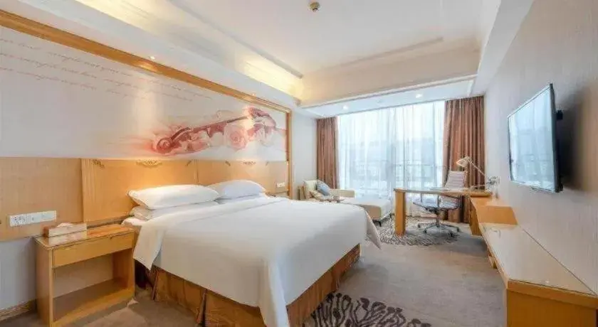 Bed in Vienna Hotel Guangzhou North Station Huaguoshan Metro Station Bed in Vienna Hotel Guangzhou North Station Huaguoshan Metro Station