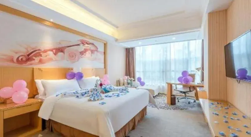 Bed in Vienna Hotel Guangzhou North Station Huaguoshan Metro Station Bed in Vienna Hotel Guangzhou North Station Huaguoshan Metro Station