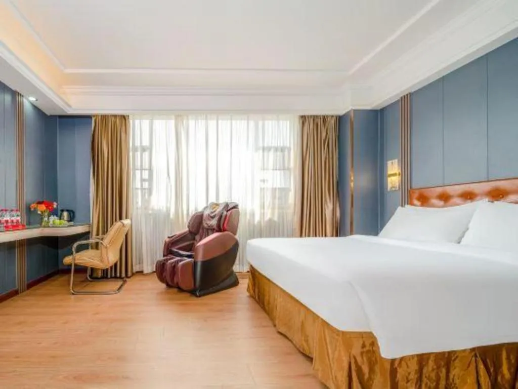 Bed in Vienna Hotel Guangdong Dongguan Zhongtang Qunying Road