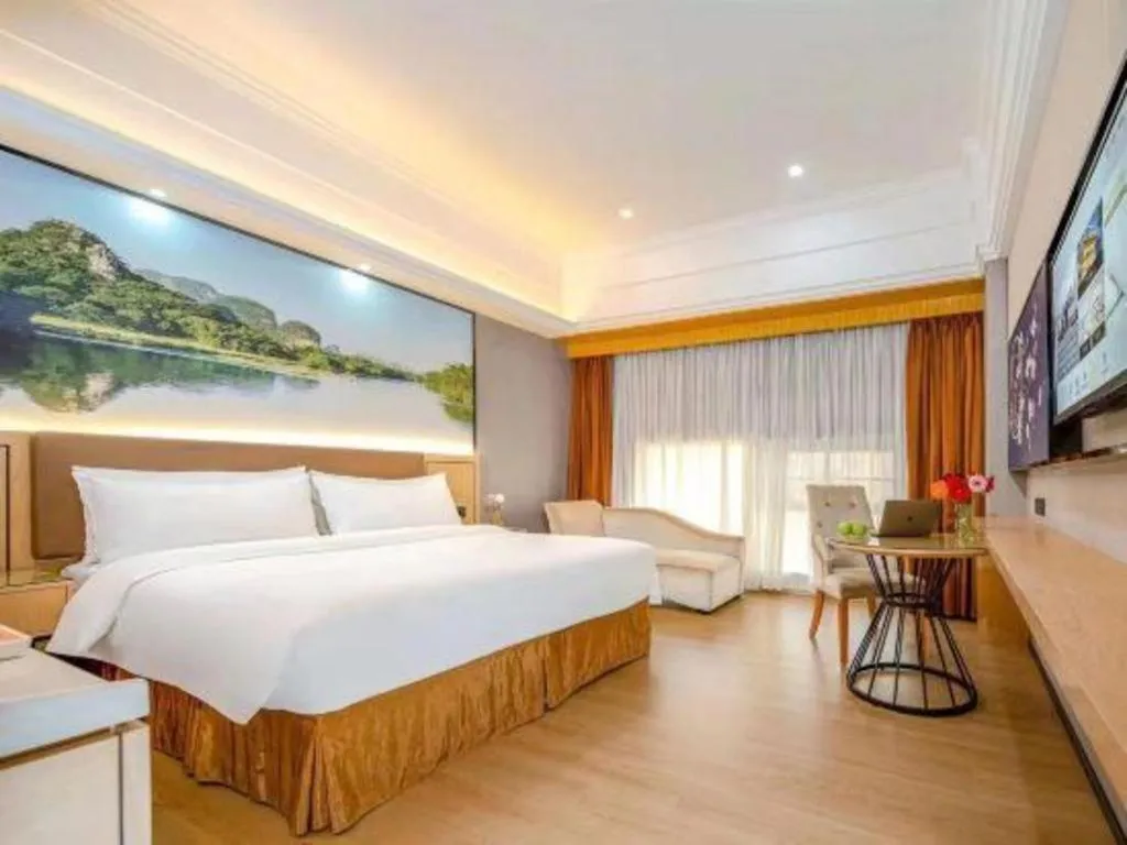 Bed in Vienna Hotel Guangdong Dongguan Zhongtang Qunying Road