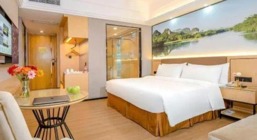 Bed in Vienna Hotel Guangdong Dongguan Zhongtang Qunying Road
