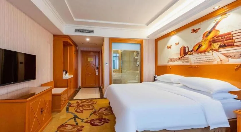 Bed in Vienna Hotel Hebei Tangshan Nanhu Park