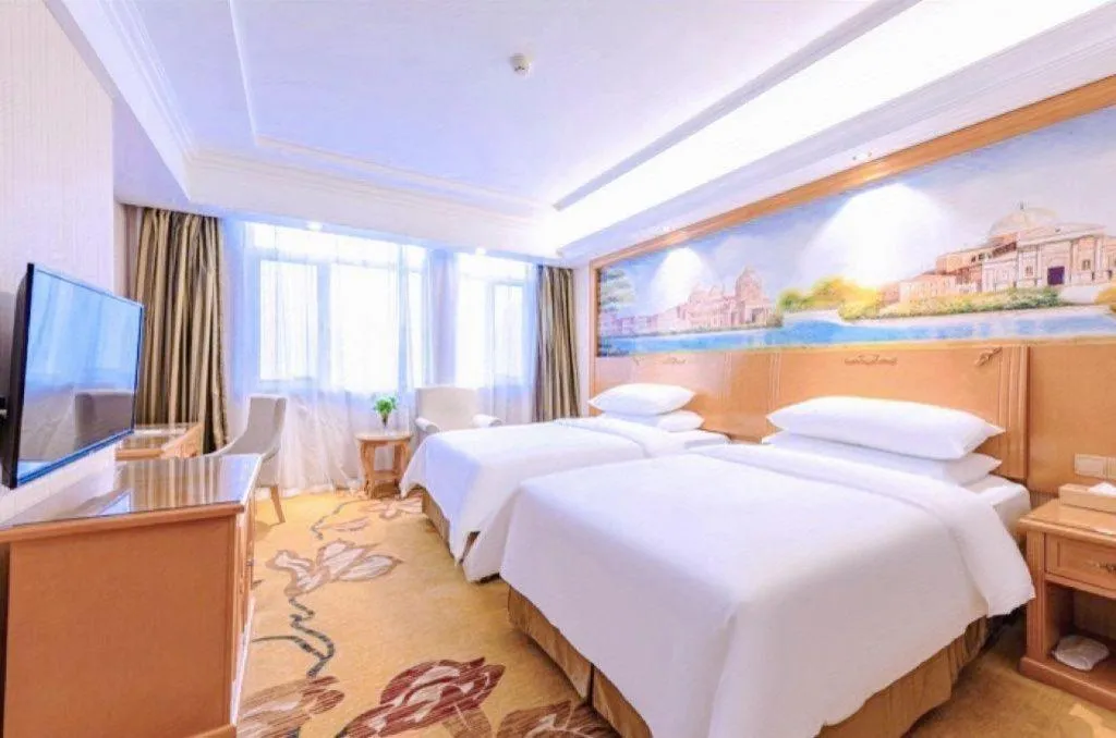 Bed in Vienna Hotel Hebei Tangshan Nanhu Park