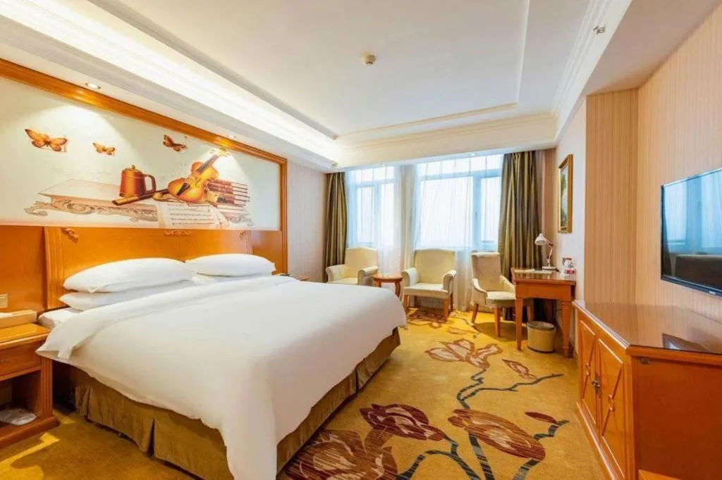 Bed in Vienna Hotel Hebei Tangshan Nanhu Park