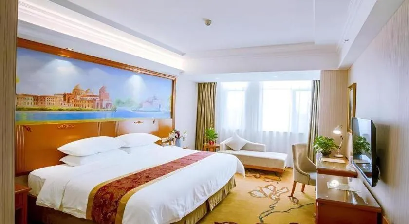 Bed in Vienna Hotel Hebei Tangshan Nanhu Park