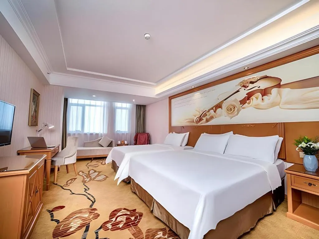 Bed in Vienna Hotel Hebei Tangshan Nanhu Park