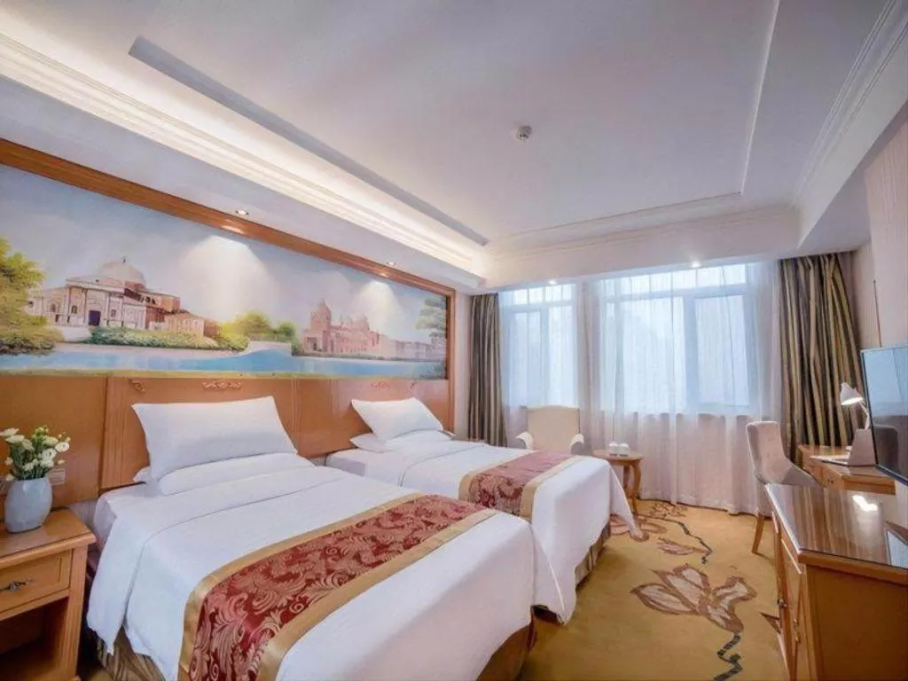 Bed in Vienna Hotel Hebei Tangshan Nanhu Park