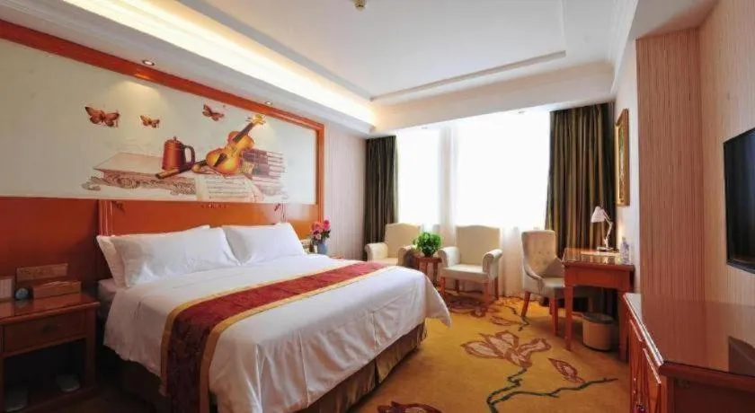 Bed in Vienna Hotel Hebei Tangshan Nanhu Park