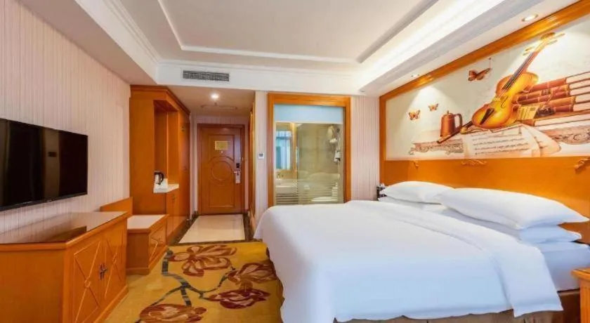 Bed in Vienna Hotel Hebei Tangshan Nanhu Park
