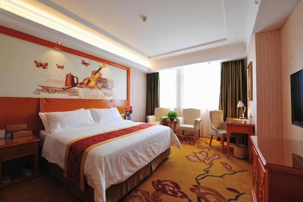 Bed in Vienna Hotel Hebei Tangshan Nanhu Park