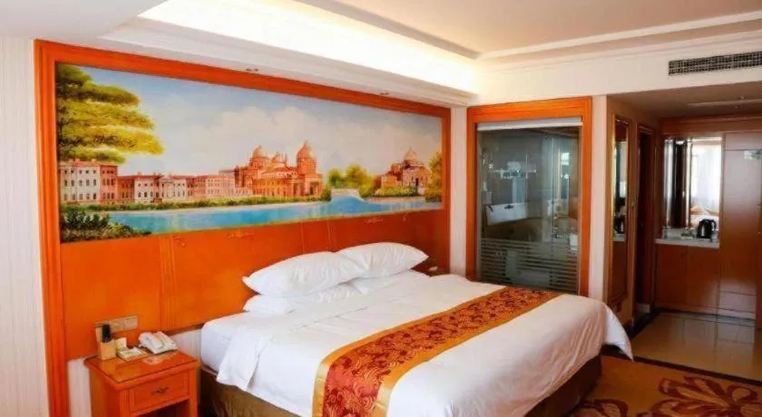 Bed in Vienna Hotel Hebei Tangshan Nanhu Park