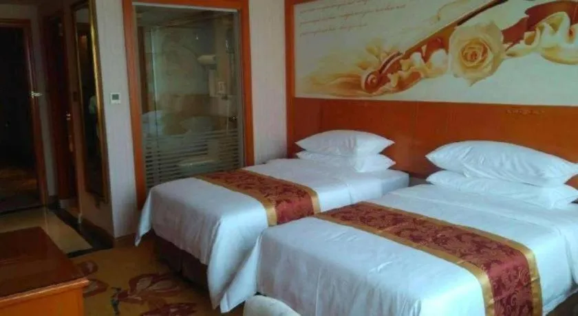 Bed in Vienna Hotel Hebei Tangshan Nanhu Park