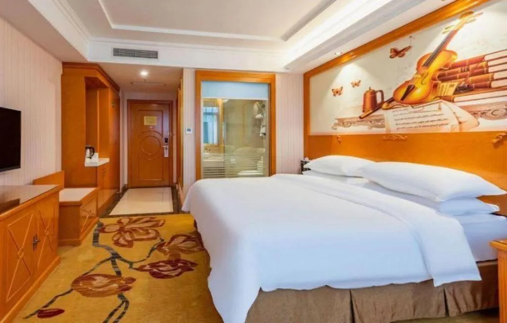 Bed in Vienna Hotel Hebei Tangshan Nanhu Park
