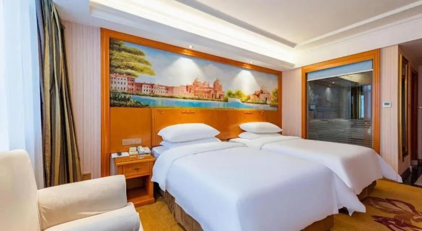 Bed in Vienna Hotel Hebei Tangshan Nanhu Park