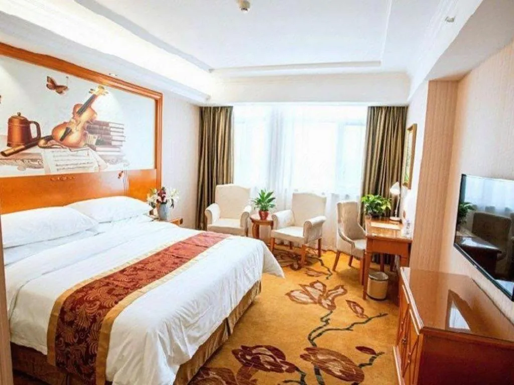 Bed in Vienna Hotel Hebei Tangshan Nanhu Park